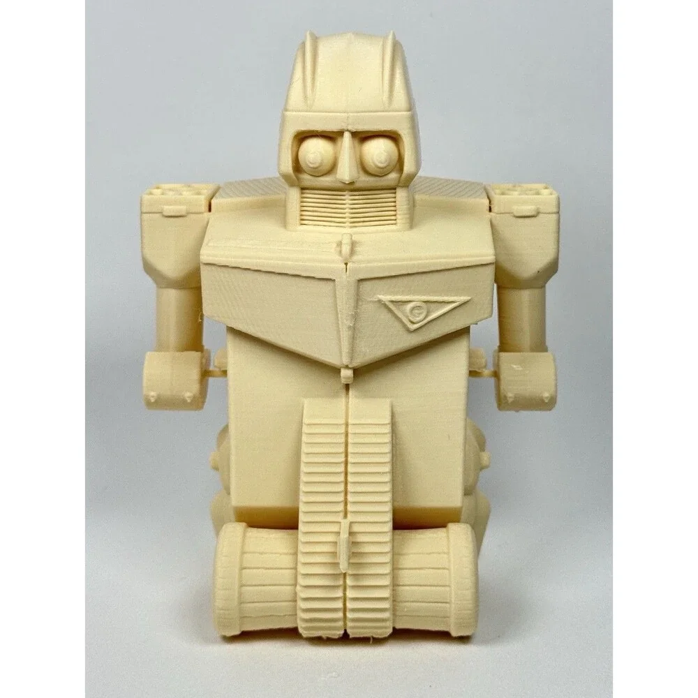 Robot Commando Classic Toy Robot Paintable Toy